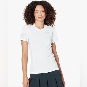 NEW Adidas CLUB Own the Run Tee sze S White
